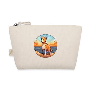 Portugais Podengo Chien Race Cartoon Kawaii Chien - Trousse biologique - nature - Devant