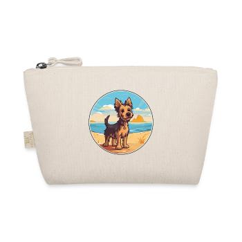 Ormskirk Terrier Hund Rasse Cartoon Kawaii Clipart - Bio-Täschchen - Natur - Vorne