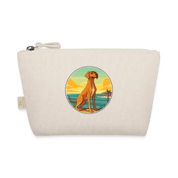 Rhodesian Ridgeback Hund Rasse Cartoon Kawaii Hund - Bio-Täschchen - Natur - Vorne