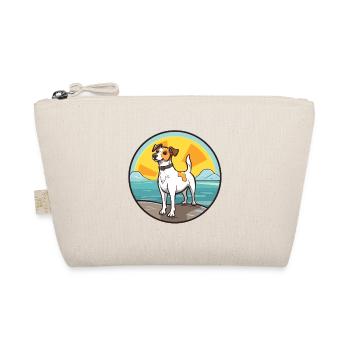Tenterfield Terrier Hund Rasse Cartoon Kawaii Hund - Bio-Täschchen - Natur - Vorne