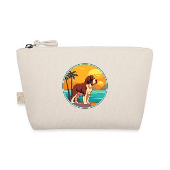Saint Bernard chien race Cartoon Kawaii Clipart chien - Trousse biologique - nature - Devant