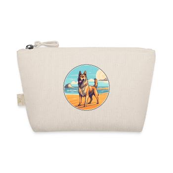 Schäferhund Rasse Cartoon Kawaii Clipart - Bio-Täschchen - Natur - Vorne