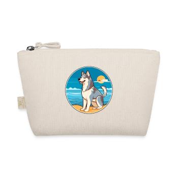 Husky sibérien chien race Cartoon Kawaii Clipart - Trousse biologique - nature - Devant