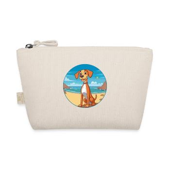 Stephens Cur Dog Breed Cartoon Kawaii Clipart Dog - Organic Pouch - nature - Front