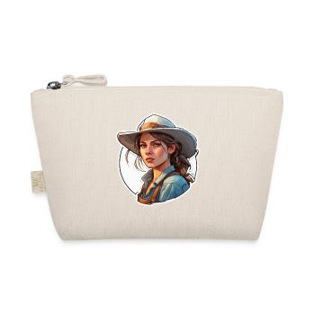 Farmer / Farmer / Farm / Harvest / Woman - Organic Pouch - nature - Front