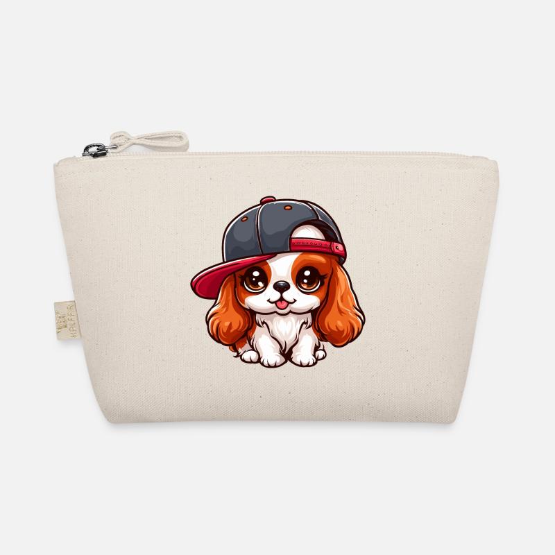 Chien Cavalier King Charles chien mignon - Trousse biologique - nature