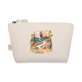 Hiking, Mountains - Organic Pouch - nature - Front