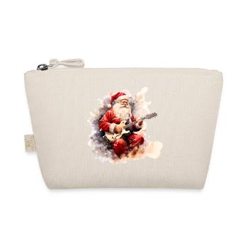 Watercolor with guitar - Organic Pouch - nature - Front