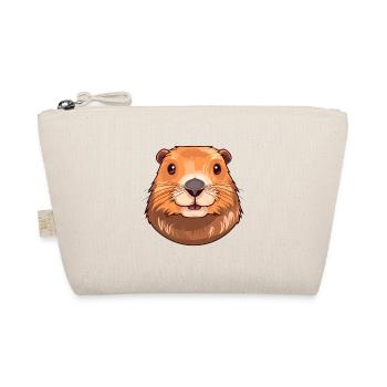 Marmotte Aquarelle colorée Cartoon Kawaii Pet - Trousse biologique - nature - Devant