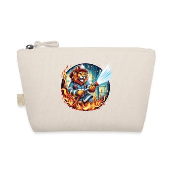 Lion, Pompier, Pompier, Flammes, Héros - Trousse biologique - nature - Devant