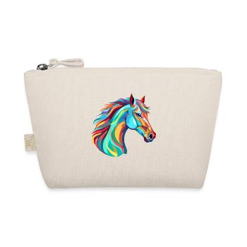 Cheval Aquarelle Colorée Dessin Animé Kawaii Animal - Trousse biologique - nature - Devant