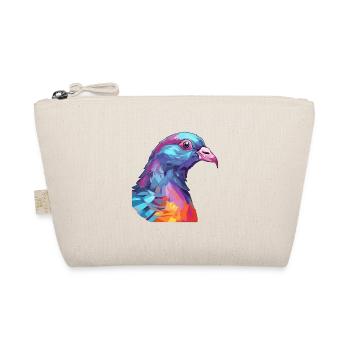 Pigeon Aquarelle Colorée Dessin Animé Kawaii Animal - Trousse biologique - nature - Devant