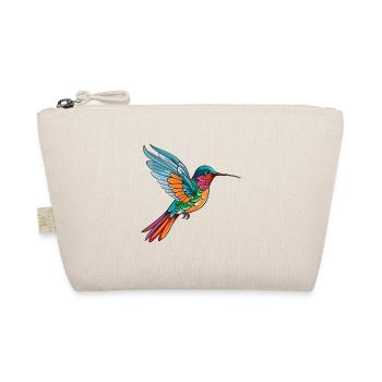 Colibri Aquarelle Colorée Dessin Animé Kawaii Ani - Trousse biologique - nature - Devant