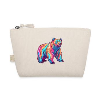 Ours Aquarelle Colorée Dessin Animé Kawaii Animal - Trousse biologique - nature - Devant