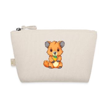Quokka Colorful Watercolor Cartoon Kawaii Animal - Organic Pouch - nature - Front