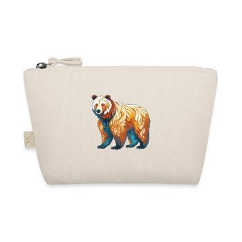 Ours Aquarelle Colorée Dessin Animé Kawaii Animal - Trousse biologique - nature - Devant
