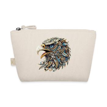 Aigle décoré de Mandalas - Trousse biologique - nature - Devant