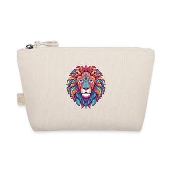 Lion Aquarelle Colorée Dessin Animé Kawaii Animal - Trousse biologique - nature - Devant