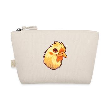 Chick Pet Colorful Watercolor Cartoon Kawaii Anima - Organic Pouch - nature - Front