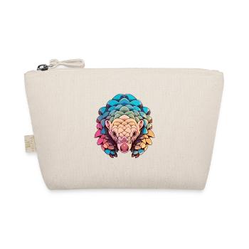 Pangolin Aquarelle Colorée Dessin Animé Kawaii Animal - Trousse biologique - nature - Devant