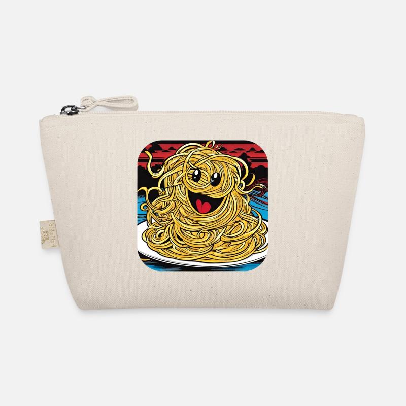 Funny Spaghetti Monster for Pastafaris Organic Pouch