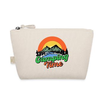 Mountains, Camping, Nature, Relaxing, Hiker, Statement - Organic Pouch - nature - Front