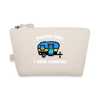 Holiday Statement Caravan Camping Hiker - Organic Pouch - nature - Front