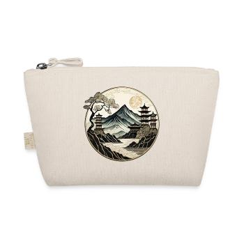Traditional Chinese Design, Oriental Logo, Asia - Organic Pouch - nature - Front