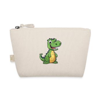 Krokodil Niedliche Karikatur Kawaii Aquarell Tier P - Bio-Täschchen - Natur - Vorne