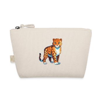 Léopard Aquarelle Colorée Dessin Animé Kawaii Animal - Trousse biologique - nature - Devant