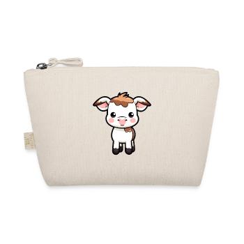 Vache Mignon Dessin Animé Kawaii Aquarelle Animal Animal De Compagnie - Trousse biologique - nature - Devant