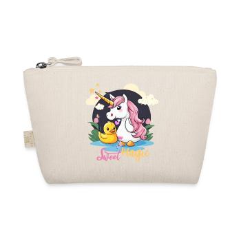Scène fantaisiste de licorne et de canard - Trousse biologique - nature - Devant
