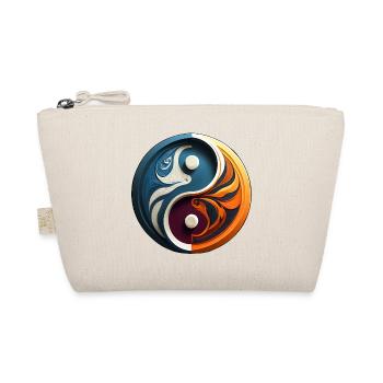 yin yang abstrait, feu et eau, dualité - Trousse biologique - nature - Devant