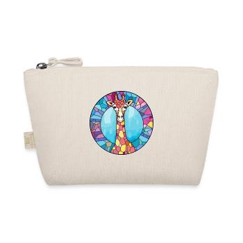 Girafe vitrail coloré dessin animé Kawaii Anim - Trousse biologique - nature - Devant