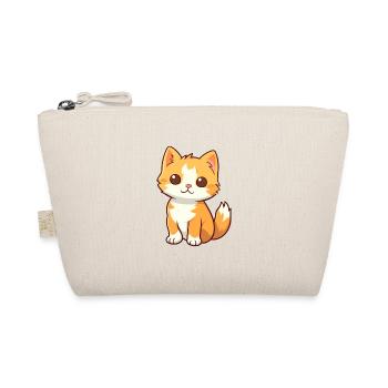 Chaton mignon dessin animé kawaii aquarelle Animal de compagnie - Trousse biologique - nature - Devant