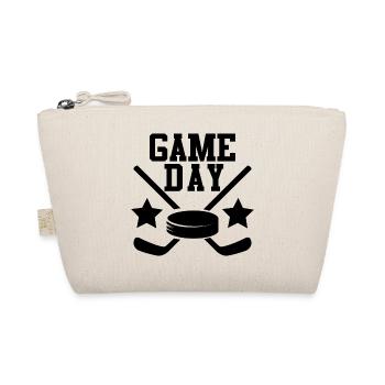 Eishockey Game Day - Bio-Täschchen - Natur - Vorne