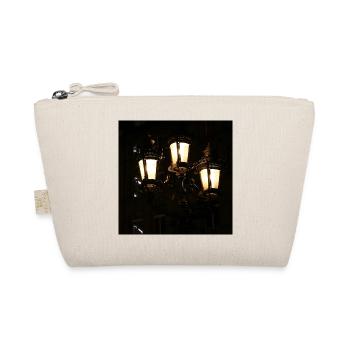 Historical Street Lamps Light Play - Organic Pouch - nature - Front