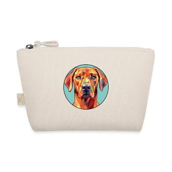 Rhodesian Ridgeback Dog Stained Glass Colorful Car - Organic Pouch - nature - Front