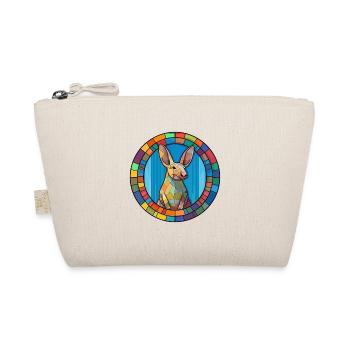 Aardvark Vitrail Coloré Dessin animé Kawaii Pet - Trousse biologique - nature - Devant