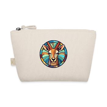 Antilope vitrail coloré dessin animé Kawaii Ani - Trousse biologique - nature - Devant