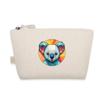 Koala Buntglas Bunte Karikatur Kawaii Tier - Bio-Täschchen - Natur - Vorne