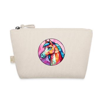 Ponny vitrail coloré dessin animé Kawaii Animal - Trousse biologique - nature - Devant