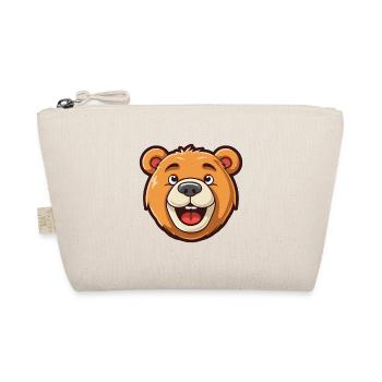 Ours Mignon Heureux Kawaii Cartoon Clipart Animal - Trousse biologique - nature - Devant