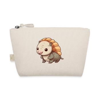 Tatou mignon heureux kawaii dessin animé Clipart Animal - Trousse biologique - nature - Devant