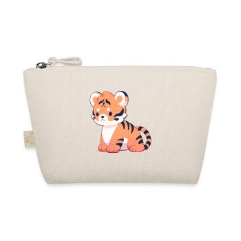 Tigre mignon heureux kawaii dessin animé Clipart Animal - Trousse biologique - nature - Devant