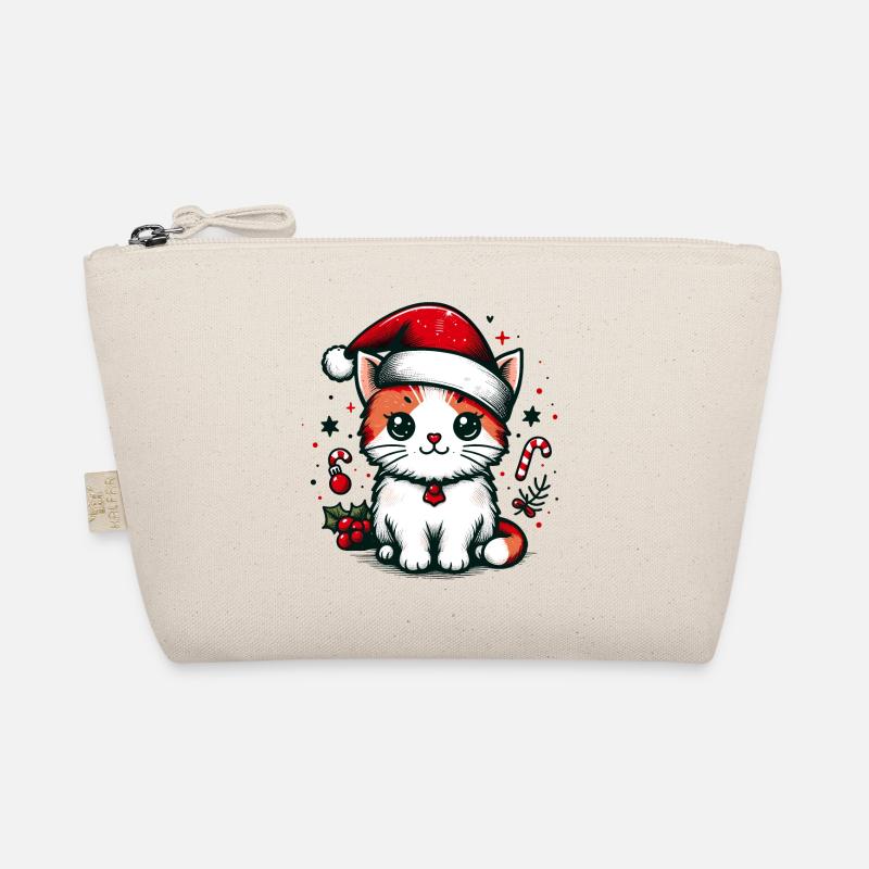 CHAT CHAT ANIMAL DE COMPAGNIE CADEAU NOËL VERT Trousse biologique