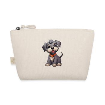 Cesky Terrier Chien Mignon Heureux Kawaii Cartoon Clipar - Trousse biologique - nature - Devant