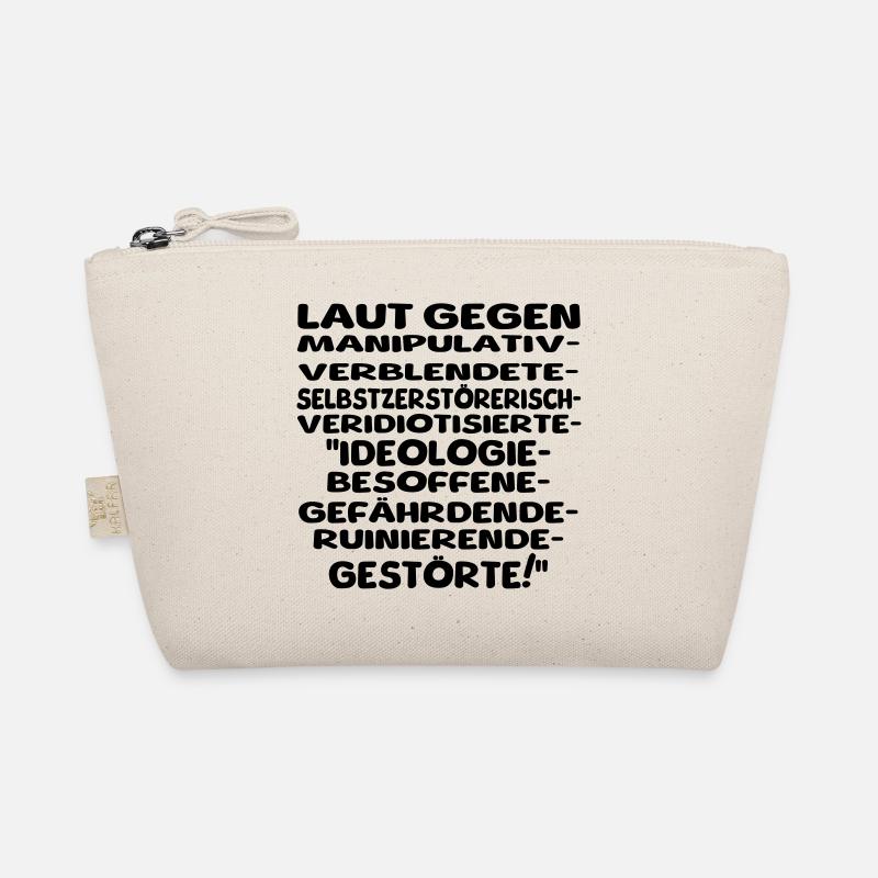 laut gegen schlechtes II - Bio-Täschchen - Natur