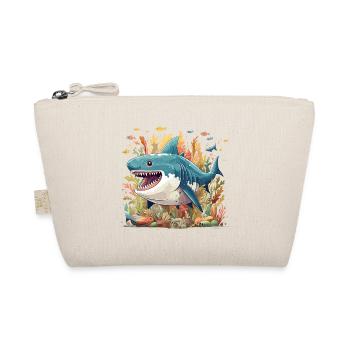 Sharky - Organic Pouch - nature - Front
