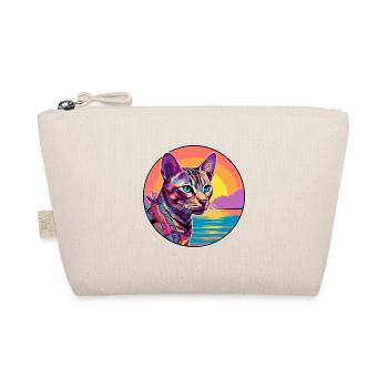 Ocicat Chat Race Aquarelle Dessin animé Kawaii Animal de compagnie - Trousse biologique - nature - Devant